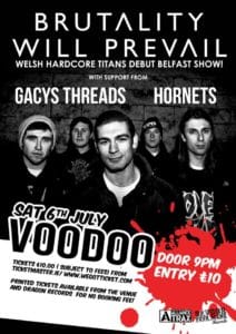 Brutality Will Prevail Belfast poster