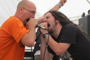 Grinned live at Monsters Of Rot III