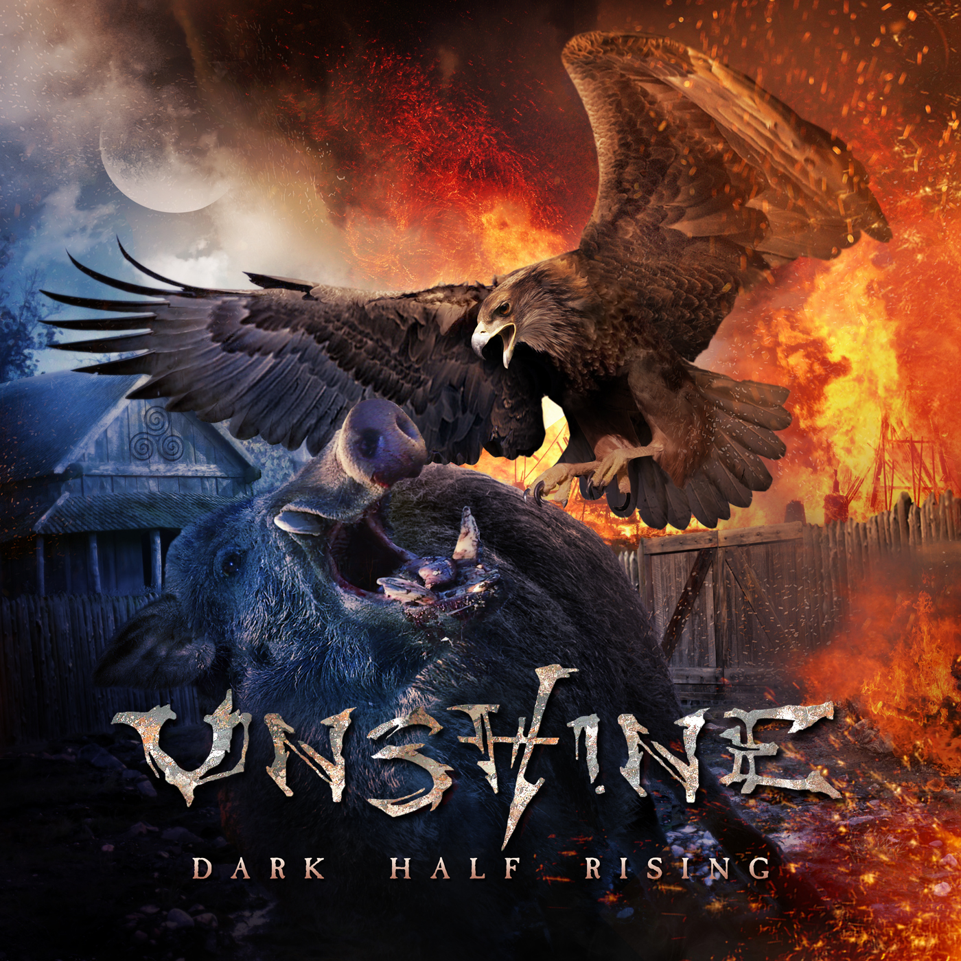 Unshine Dark Half Rising Planetmosh