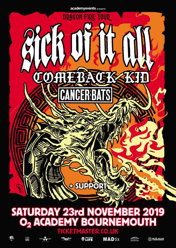sick of it all tour 2023 hannover