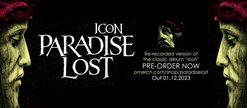 Paradise Lost announces 30th anniversary reissue of “Icon” and December  2023 European Tour